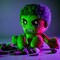 Bleacher Creatures Marvel Hulk 8" Kuricha Sitting Plush- Soft Chibi Inspired Toy